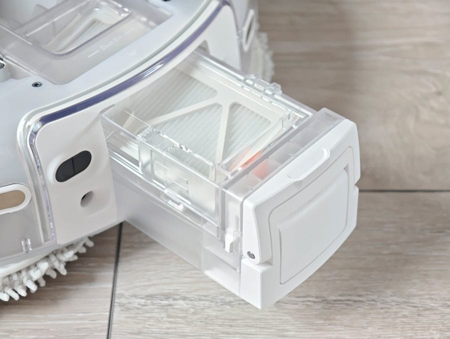 DJI ROMO P2 Staubbehälter seitlich