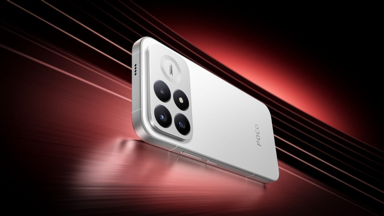 POCO F9 Pro in weiss