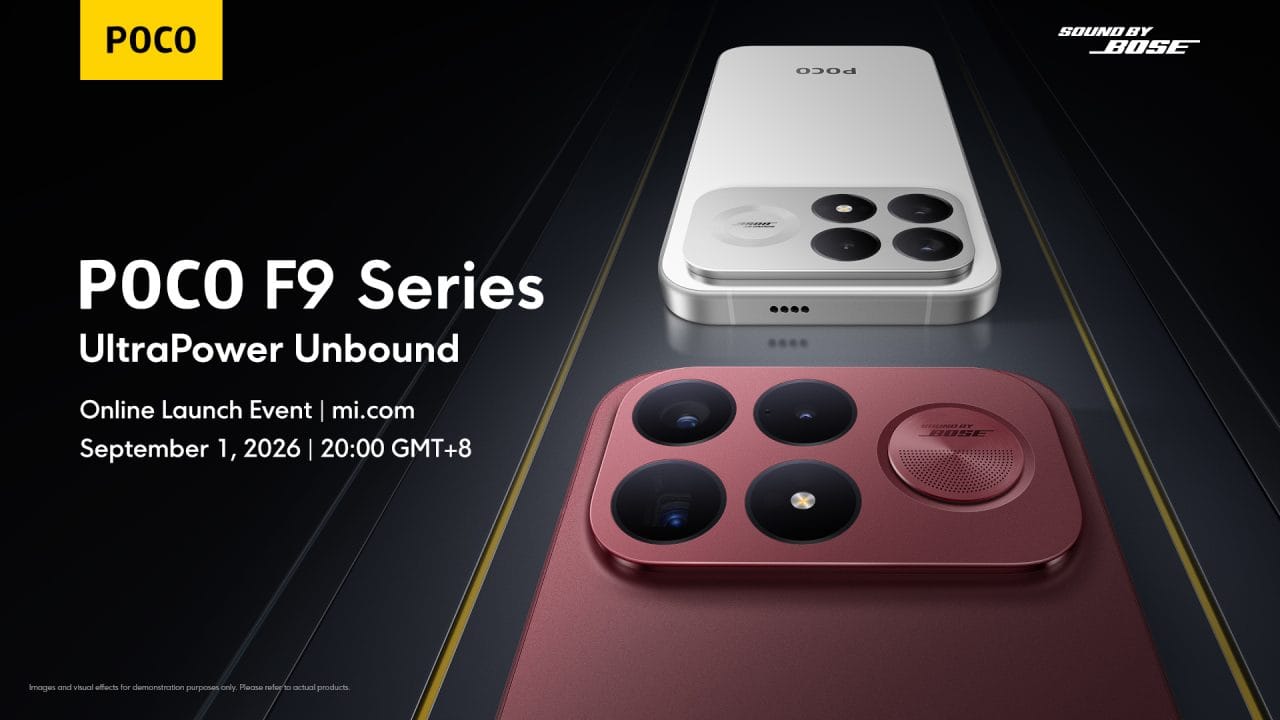 POCO F9 Series Hero
