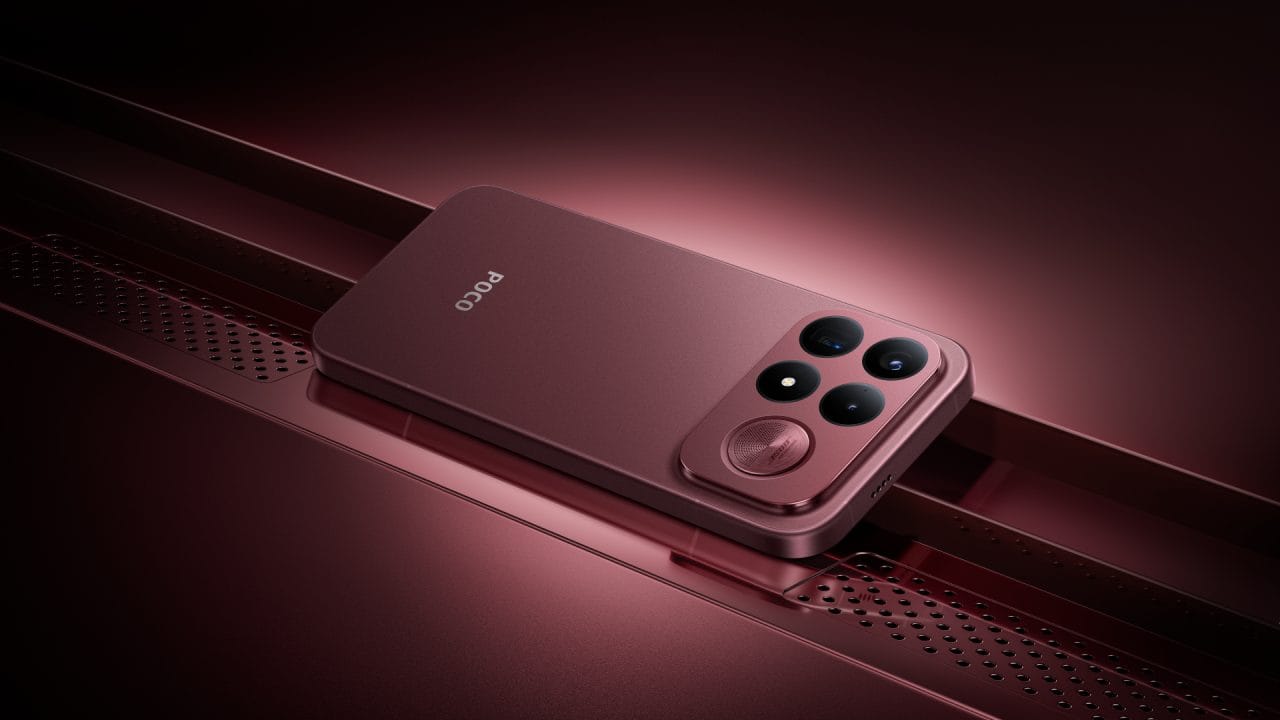POCO F9 Ultra in rot