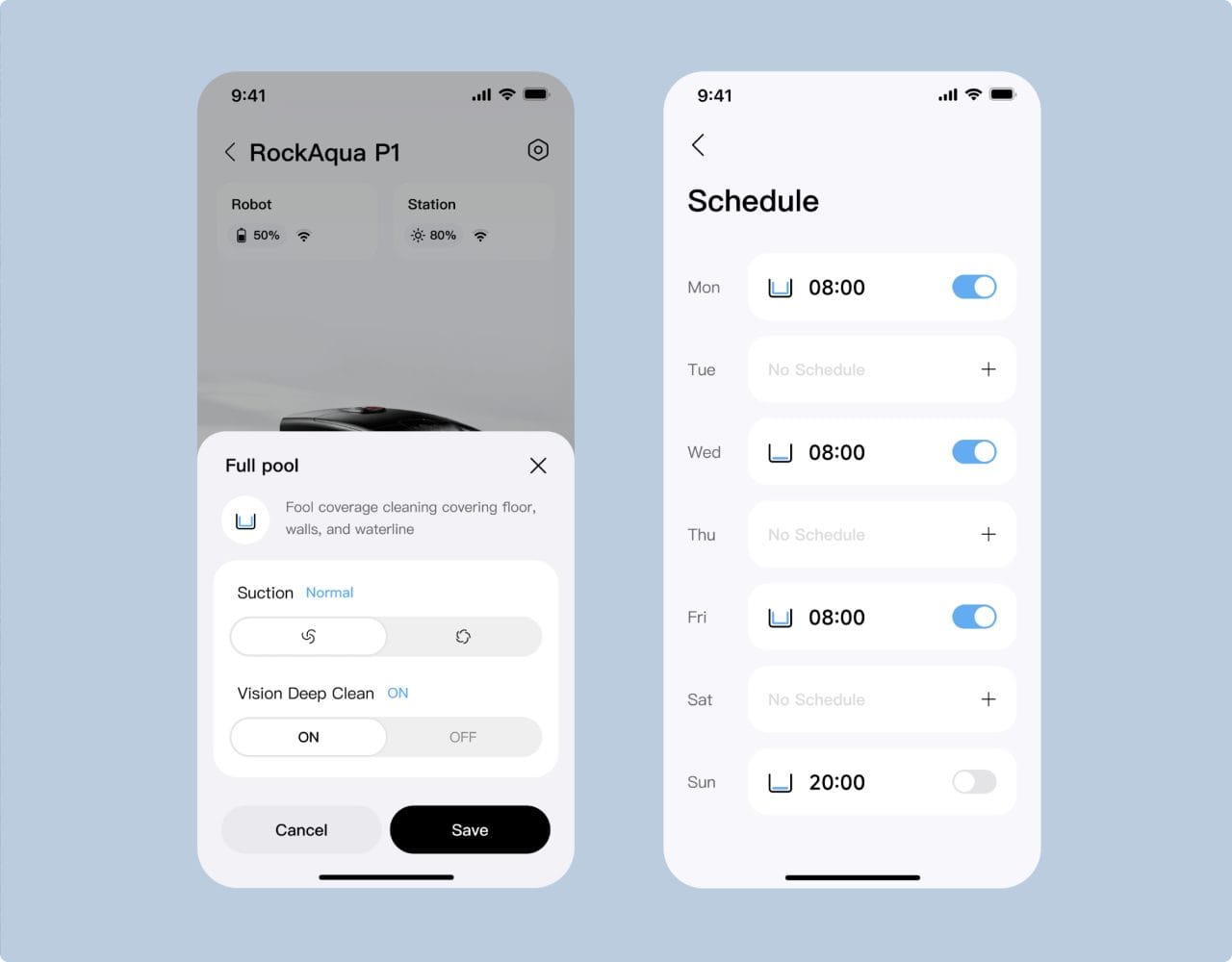 Roborock RockAqua P1 App