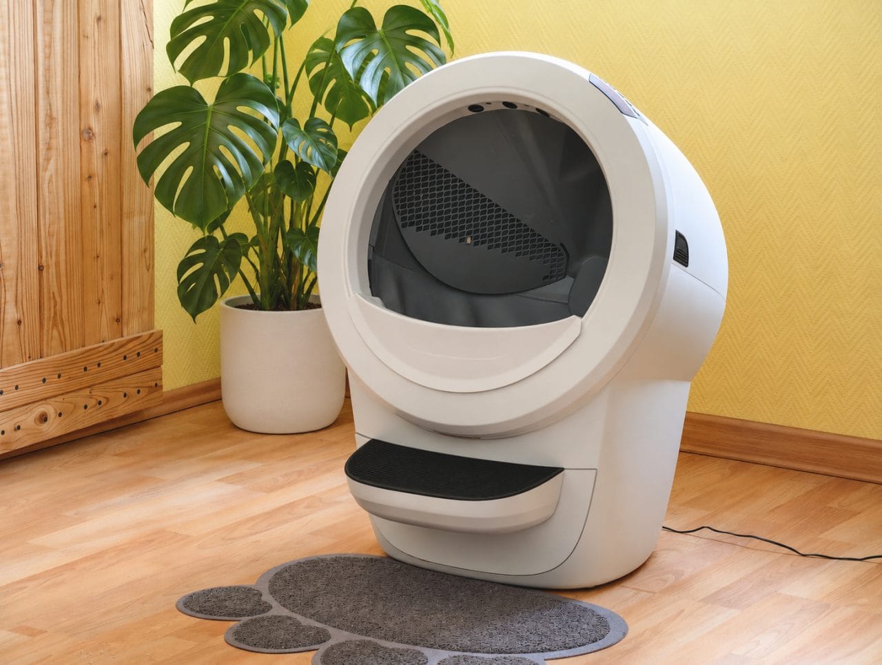 Litter-Robot 4 in Weiß