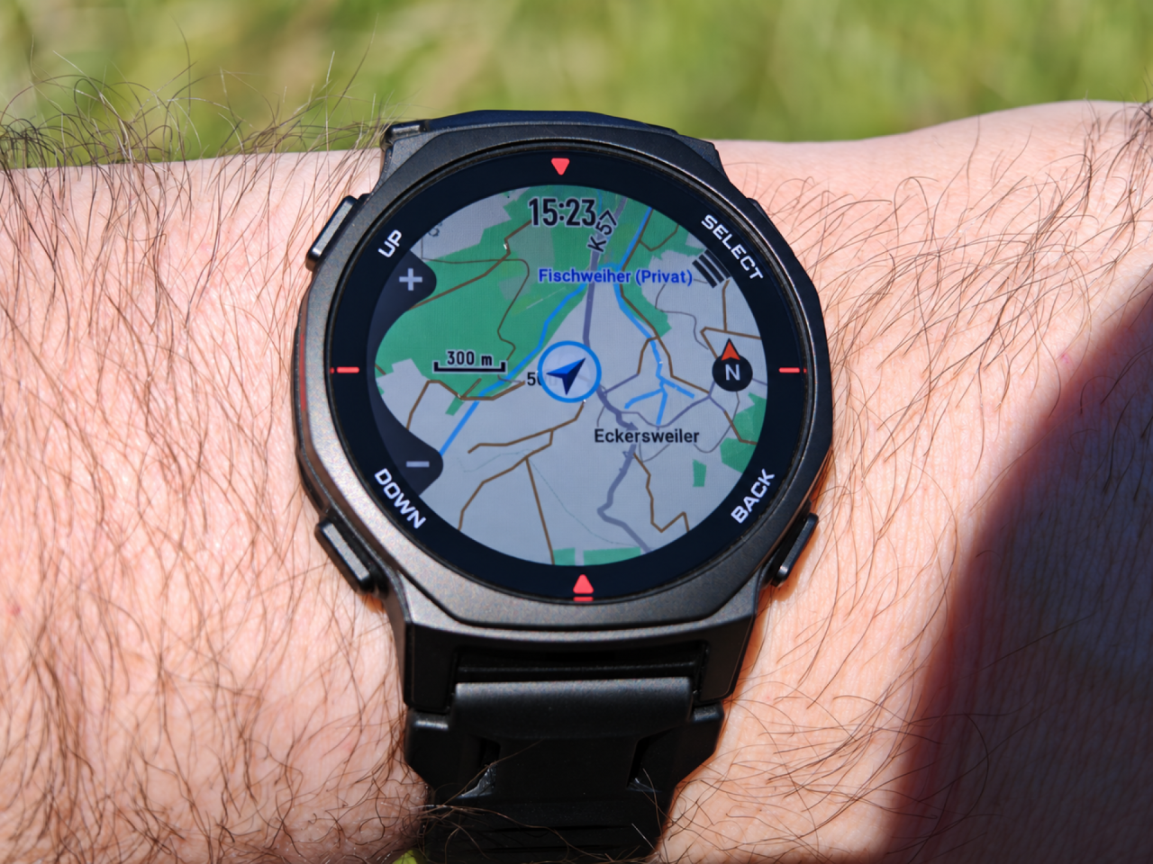Amazfit T-Rex 3 Pro Navigation am Handgelenk