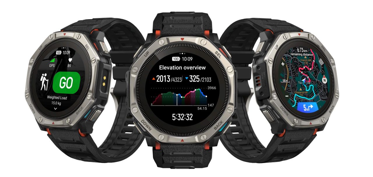 Amazfit T-Rex Dual Solar Hero