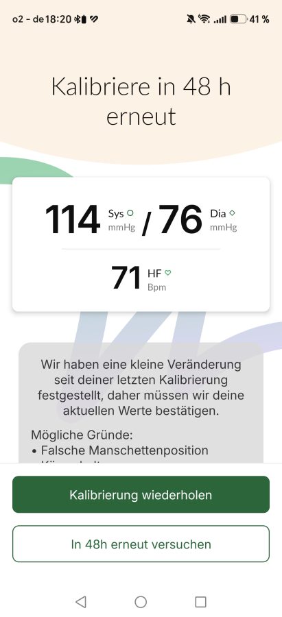 App Hilo Band Ergebnis