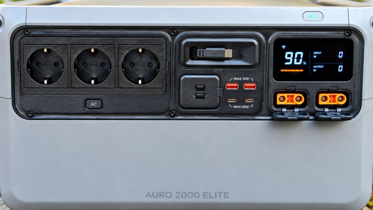 DJI Power Auro 2000 Elite Anschlüsse
