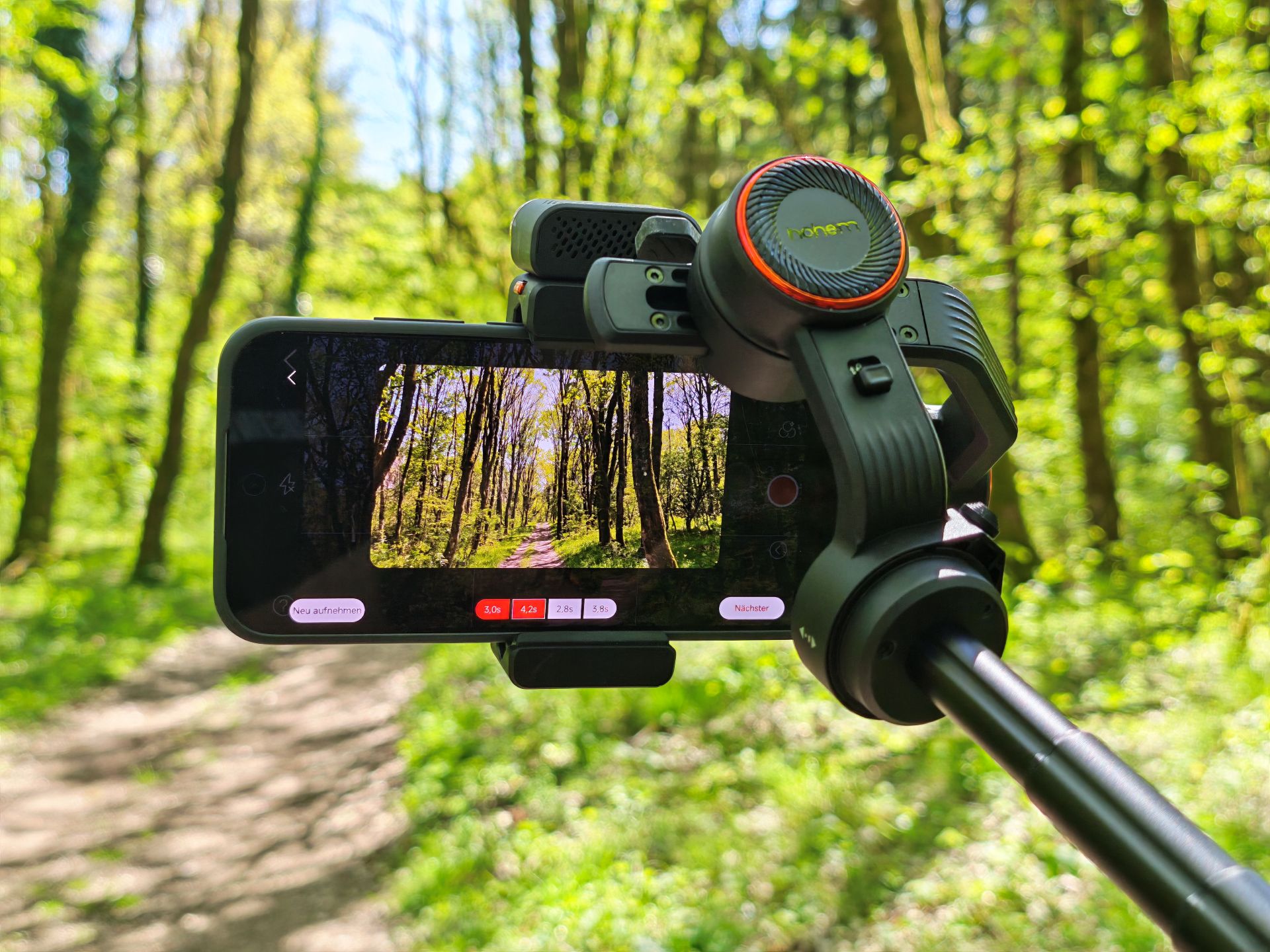Hohem iSteady M7 Stabilisierung
