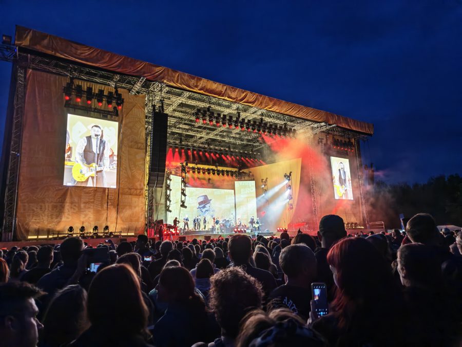 HONOR Magic V6 Testaufnahme Hauptkamera Konzert Nacht