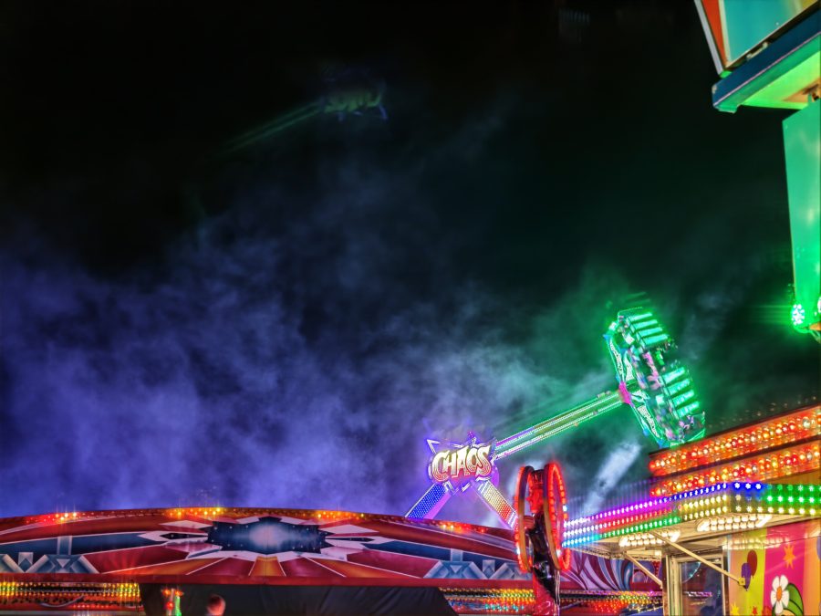 HONOR Magic V6 Testaufnahme Telekamera Nacht Karussell