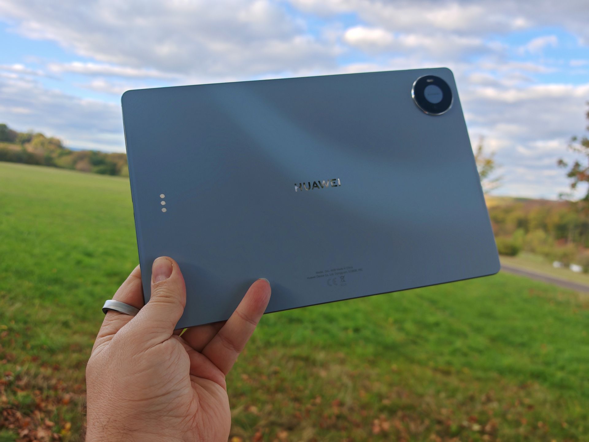 HUAWEI Tablet Lichteffekt leicht Sichtbar