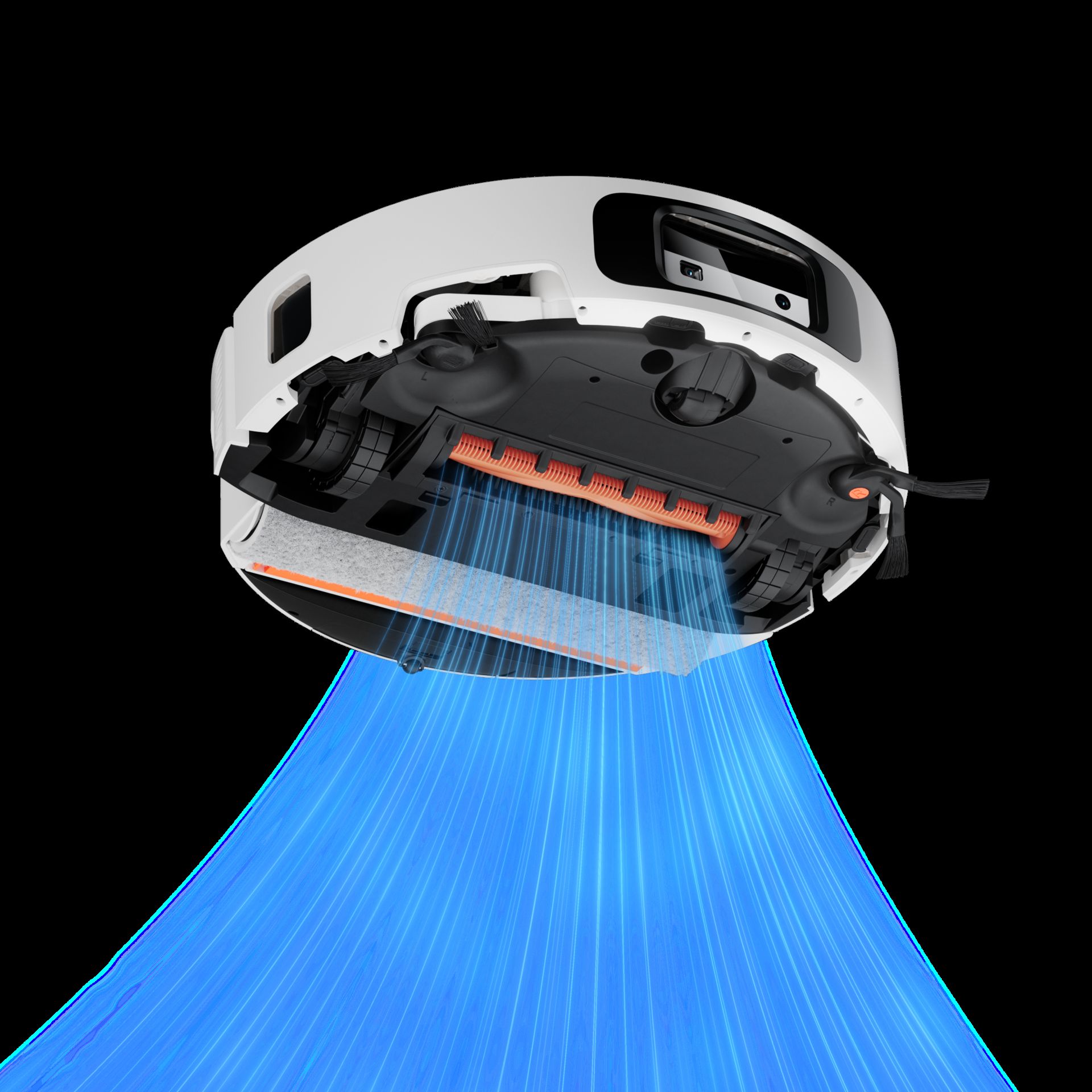 Xiaomi Robot Vacuum 6 Wischwalze und Saugleistung